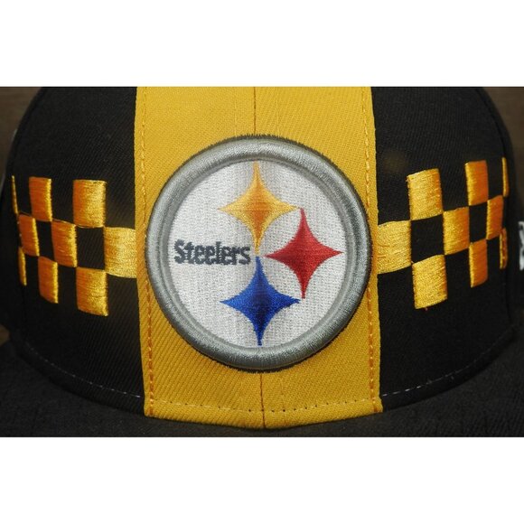 NWT Pittsburgh Steelers New Era 59FIFTY 2019 Draft 59Fifty Fitted Hat Size 7 1/4 - Picture 4 of 14
